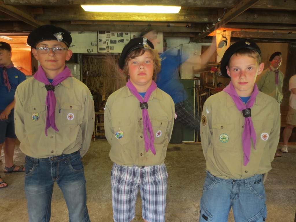 Verkenners Geinstalleerd Scouting Hagemansscouting Hagemans